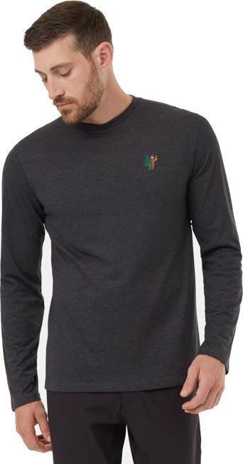 Fall Sasquatch LS - Mens - Meteorite Black Heather / Rubber 2