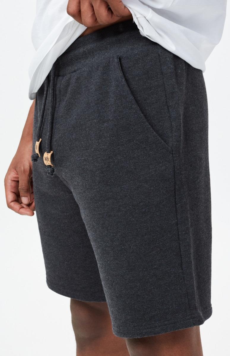 French Terry Sweatshorts - Mens - meteorite black heather 1