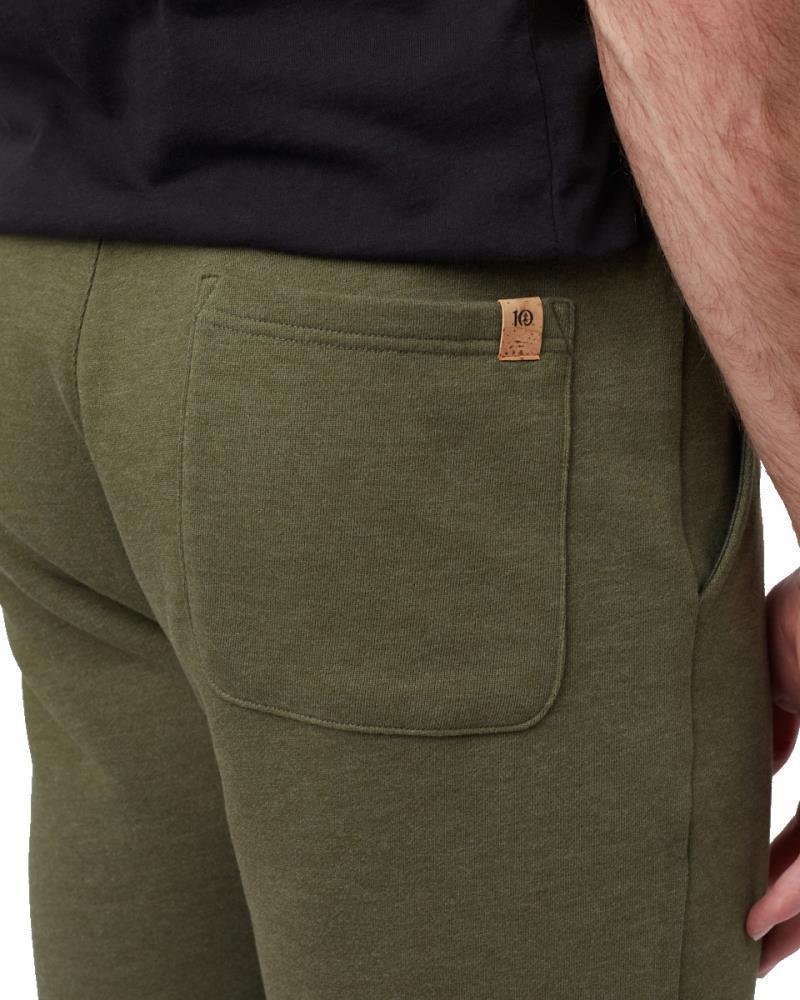 French Terry Sweatshorts - Mens - olive night green heather 1
