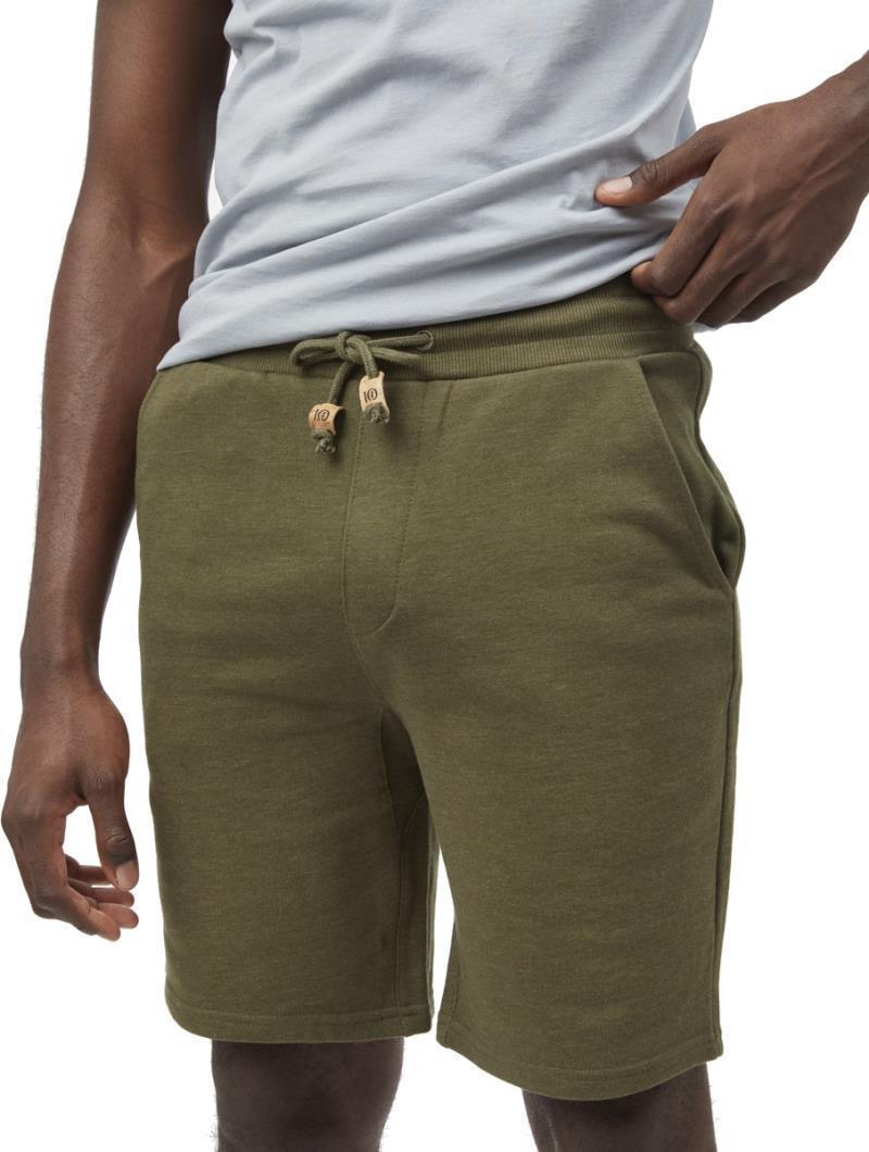 French Terry Sweatshorts - Mens - olive night green heather 1