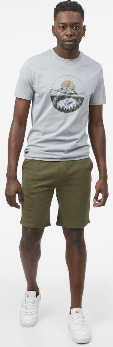 French Terry Sweatshorts - Mens - olive night green heather 1