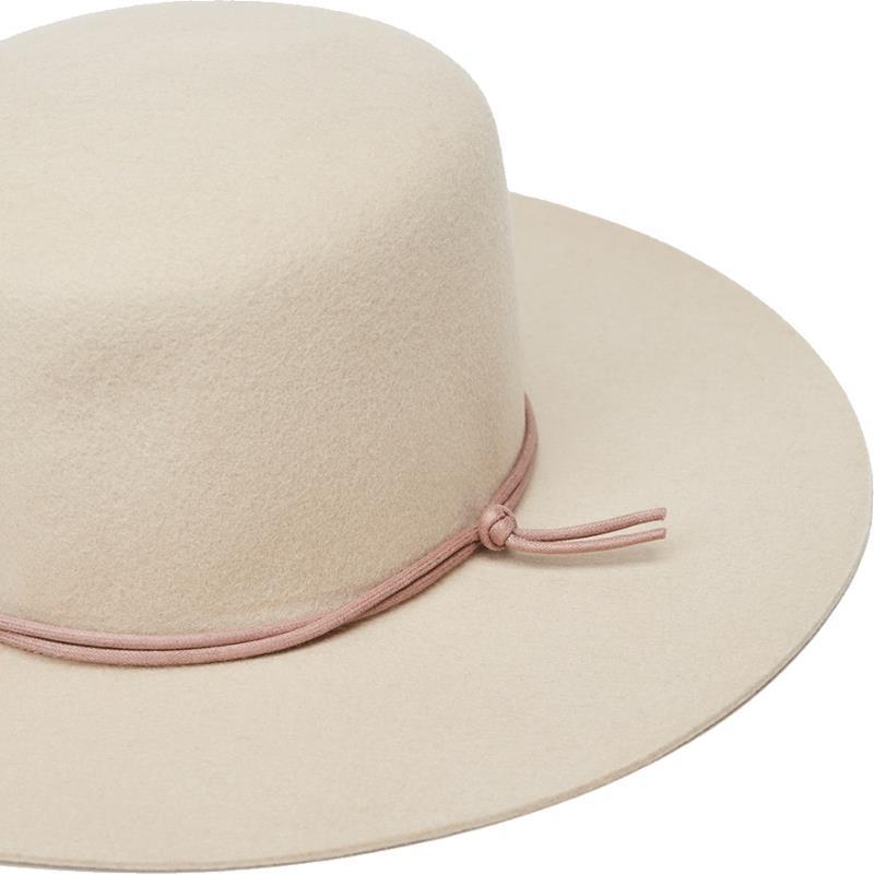 Harlow Boater Hat - oatmeal 1