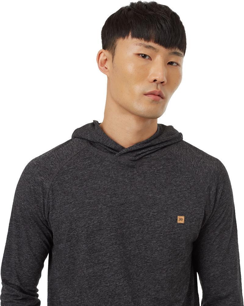 Hemp Boulder Hooded LS - Mens - Meteorite Black Heather 3