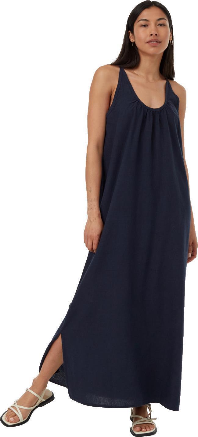 Hemp Reversible Maxi Dress - Midnight Blue 1