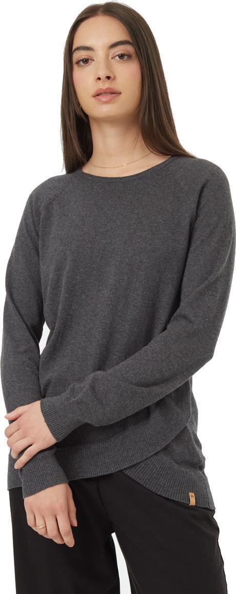 Highline Cotton Acre Sweater - Womens - Dark Grey Heather 1