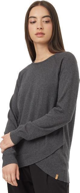 Highline Cotton Acre Sweater - Womens - Dark Grey Heather 2