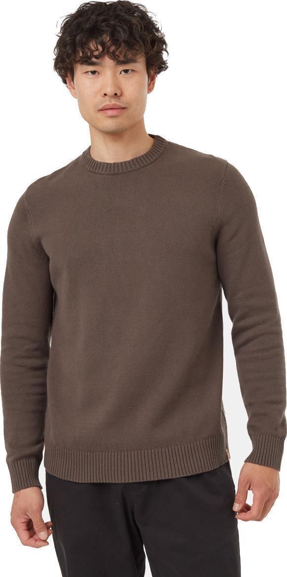 Highline Crew Sweater - Mens - Black Olive Green 1