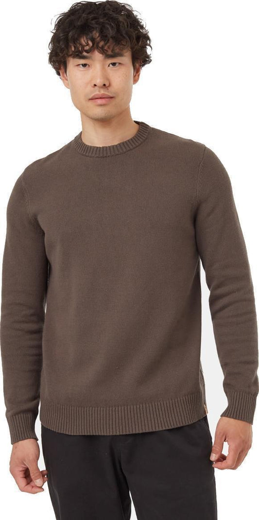 Highline Crew Sweater - Mens - Black Olive Green 1