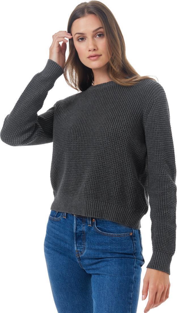 Highline Crew Sweater - Womens - Dark Grey Heather 2
