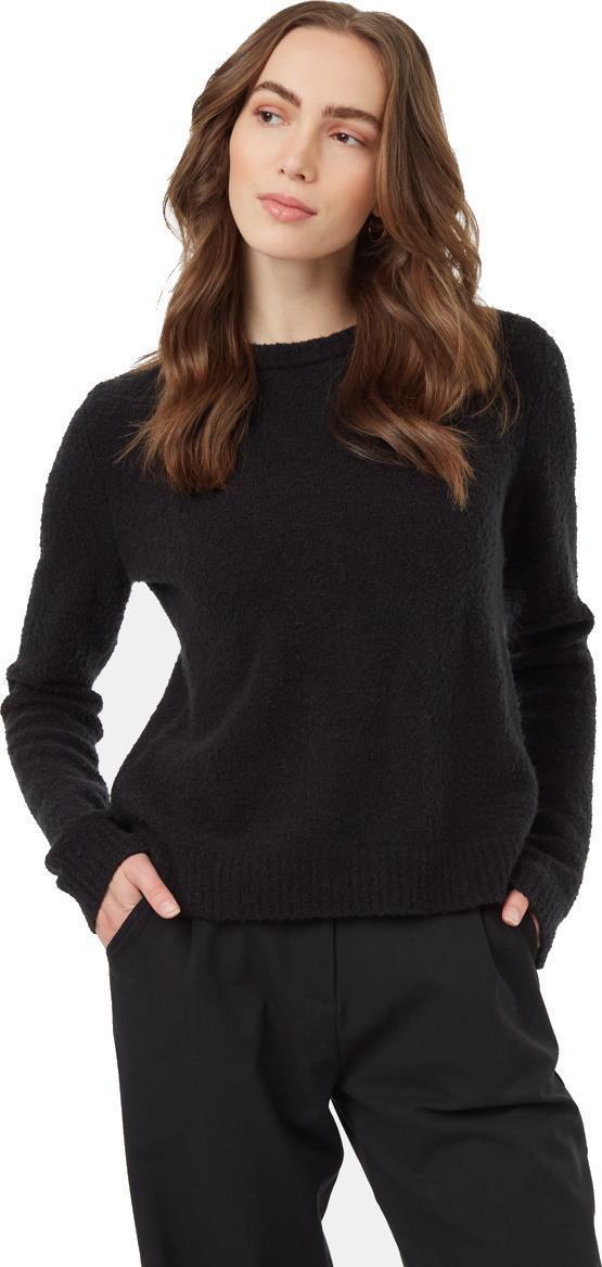 Highline Fuzzy Crew Sweater - Womens - Meteorite Black 2