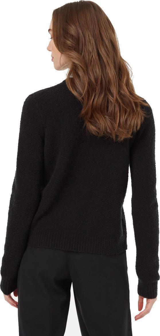 Highline Fuzzy Crew Sweater - Womens - Meteorite Black 3