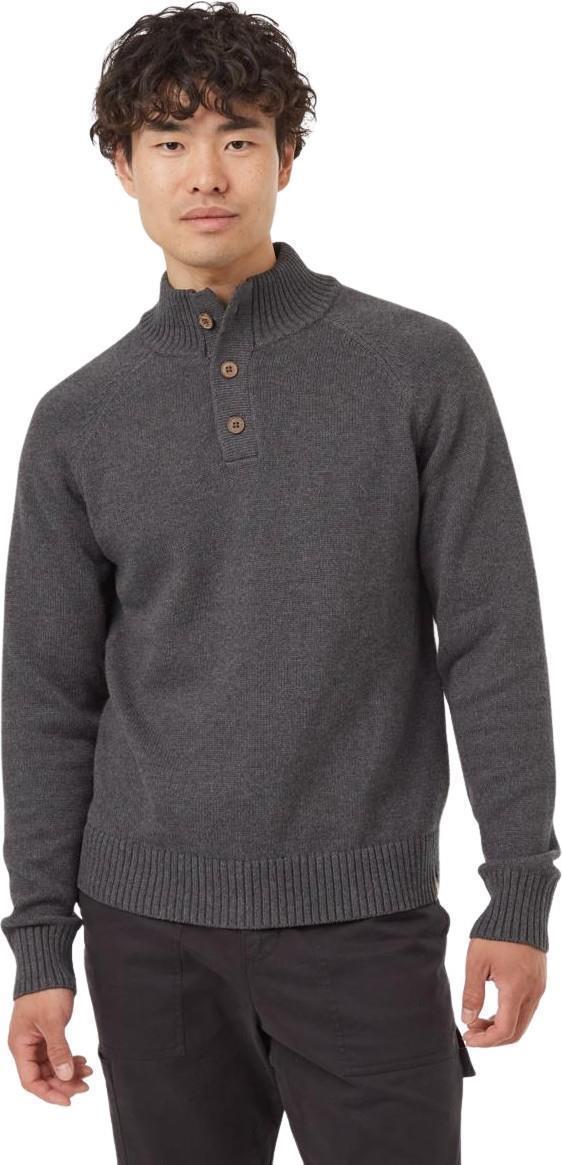 Highline Mock Neck Sweater - Mens - Dark Grey Heather 1