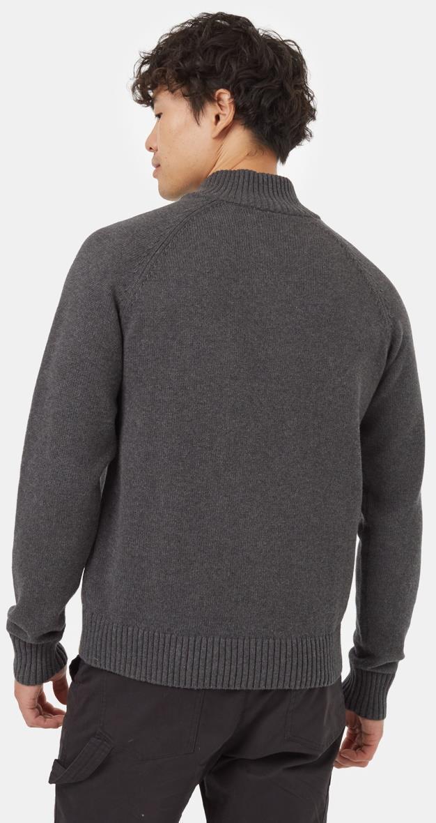 Highline Mock Neck Sweater - Mens - Dark Grey Heather 4