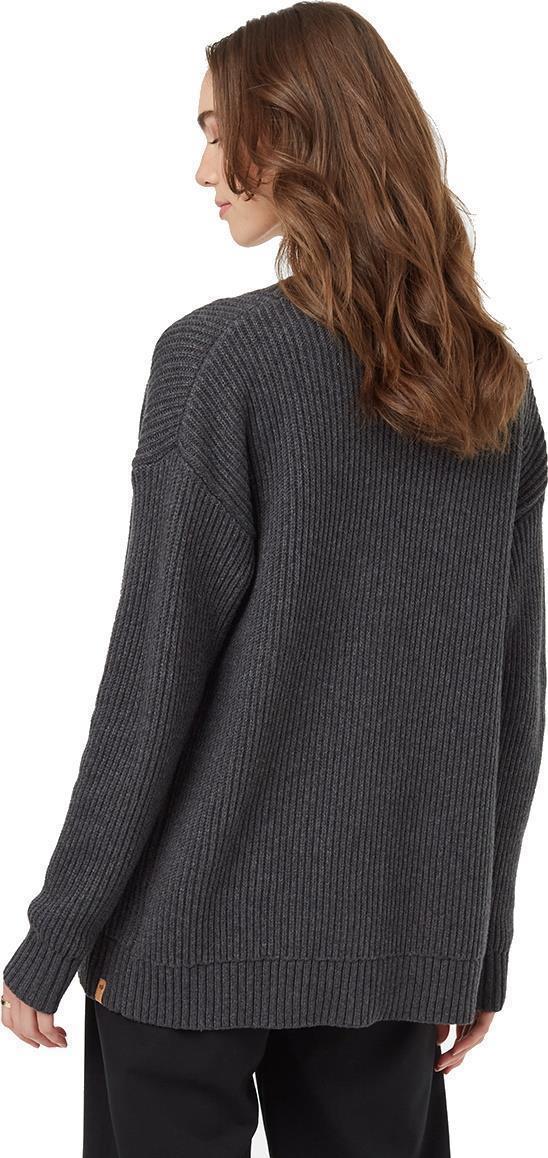 Highline Oversized Button Cardigan - Womens - Dark Grey Heather 3