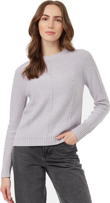 Highline TreeStitch Crew Sweater - Womens - Purple Ash Heather 3