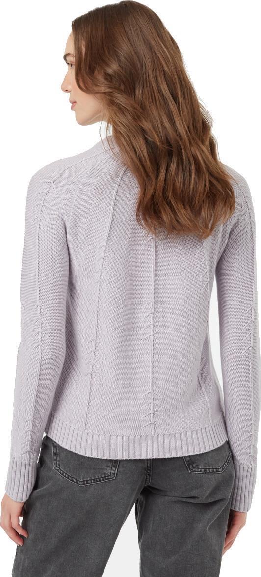Highline TreeStitch Crew Sweater - Womens - Purple Ash Heather 4