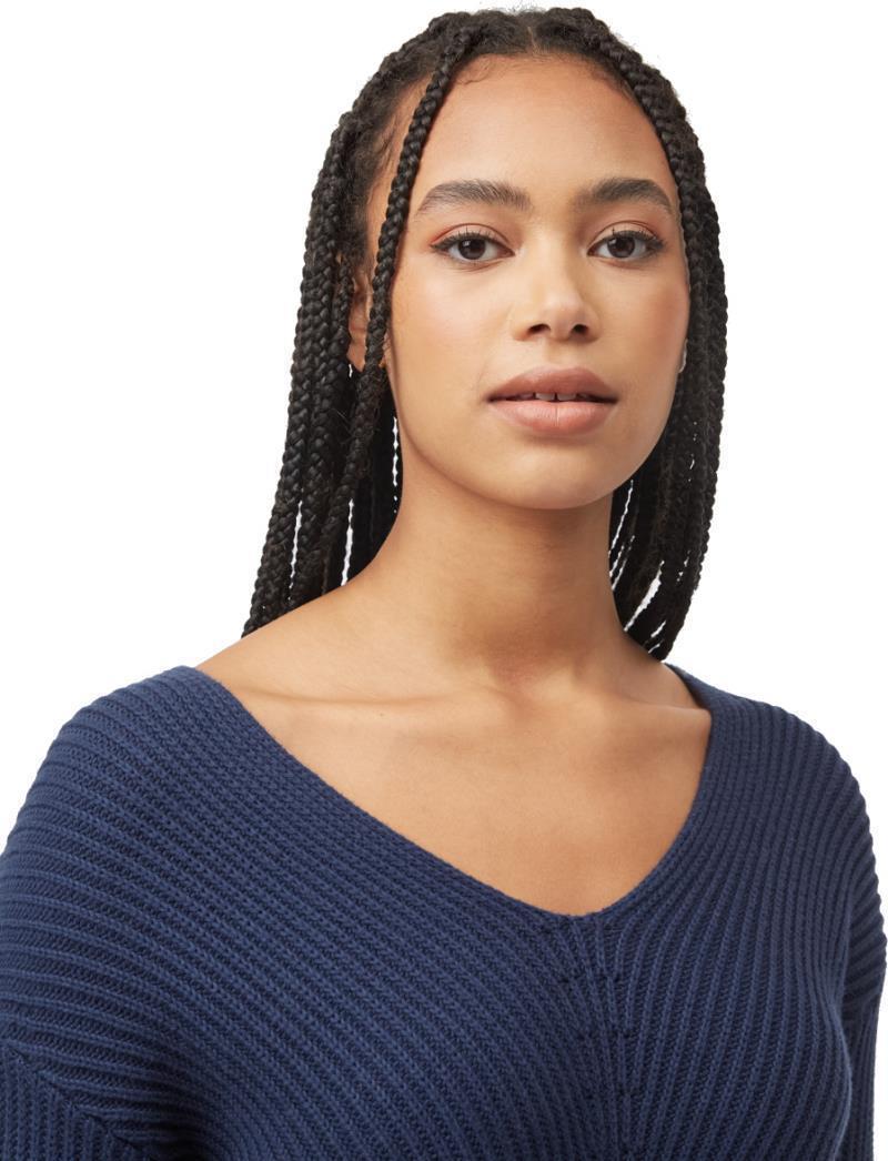 Highline V-Neck Sweater - Womens - Dress Blue 4