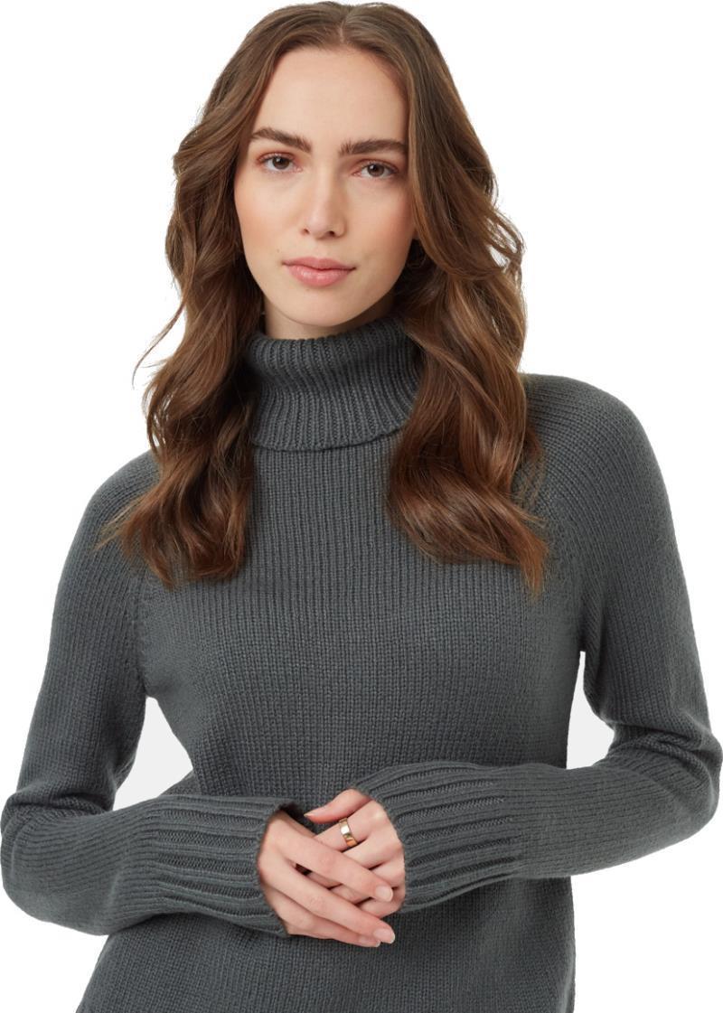 Highline Wool Turtleneck Sweater - Womens - Urban Green 4