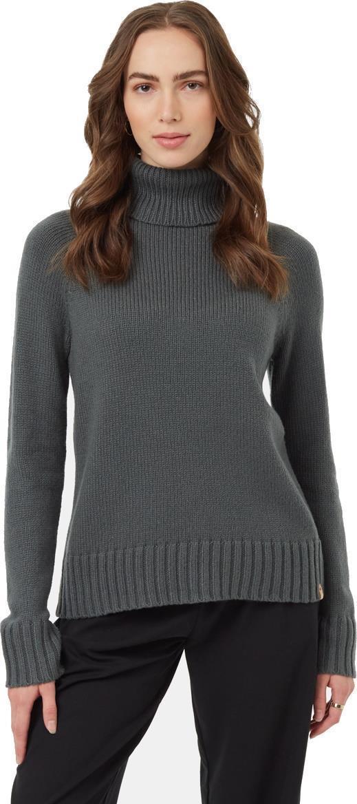 Highline Wool Turtleneck Sweater - Womens - Urban Green 1