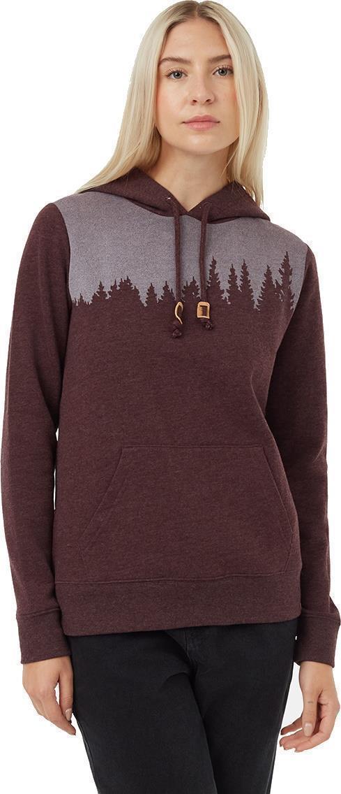 Juniper Classic Hoodie - Womens - Mulberry Heather / White 1
