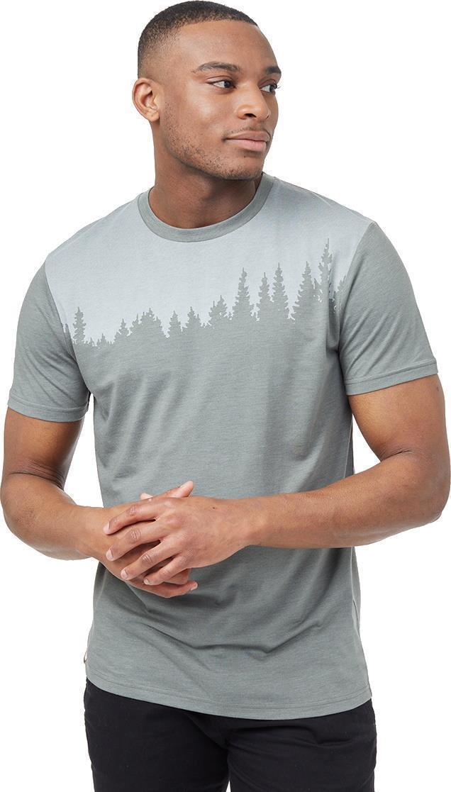 Juniper T-Shirt - Mens - agave green heather 1