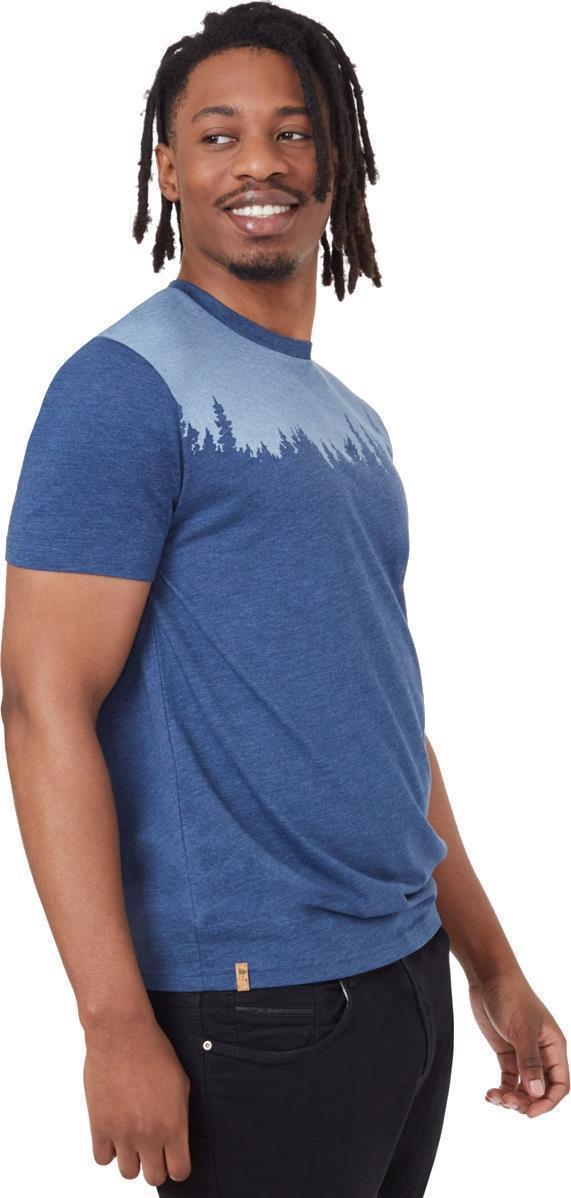 Juniper T-Shirt - Mens - dark ocean blue heather 1