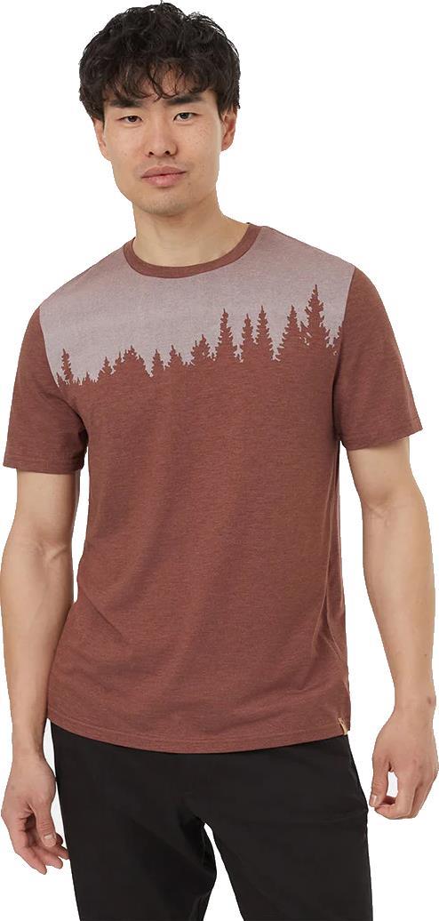 Juniper T-Shirt - Mens - mesa red heather / white 1