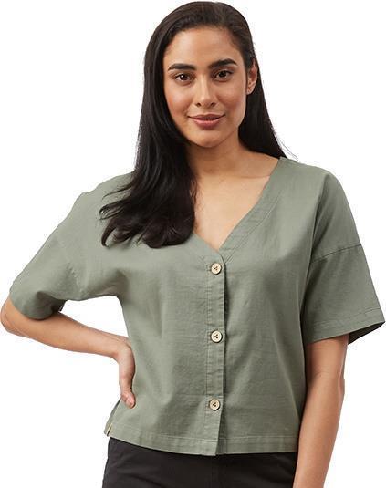 Market Shirt - Womens - Agave Green 3