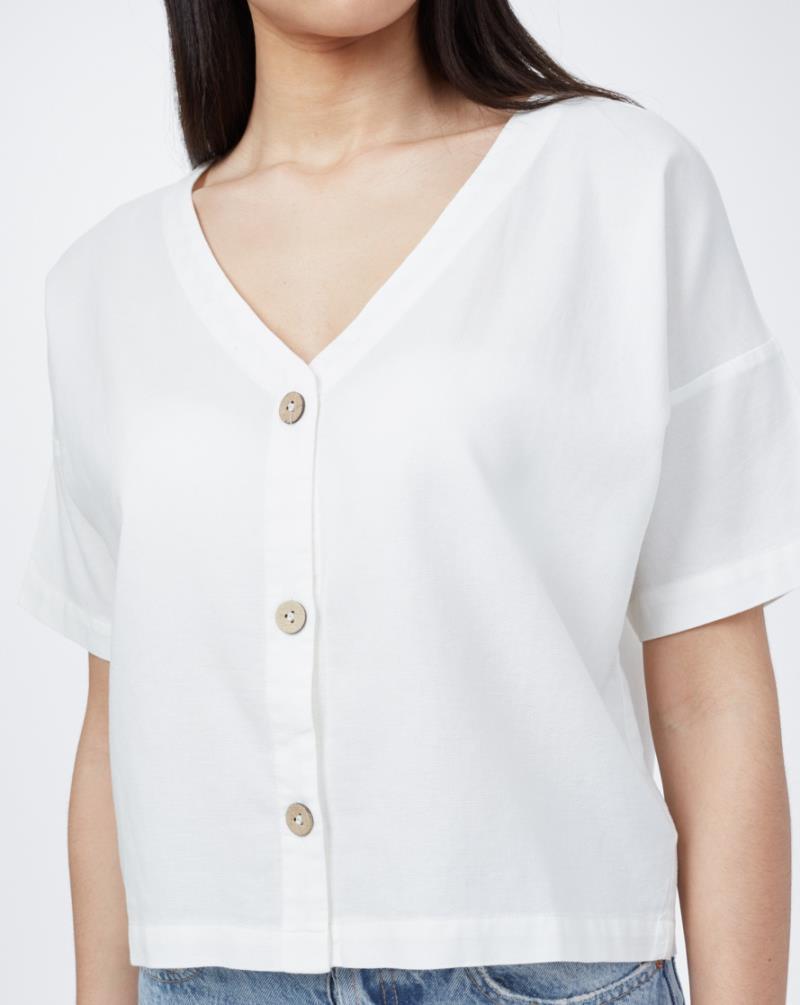 Market Shirt - Womens - Cloud White 3