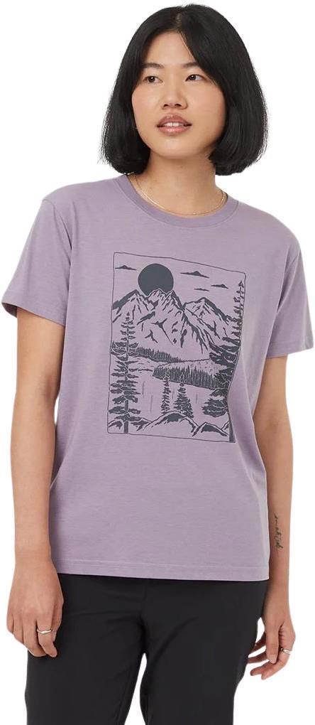Mountain Air T-Shirt - Womens - Purple Ash / Graphite 1