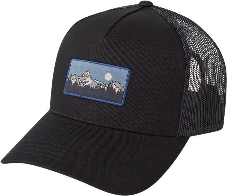 Mountain Patch Altitude Hat - Meteorite Black / Dark Ocean Blue 1