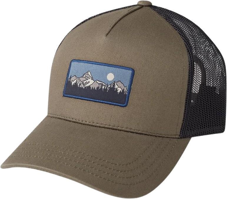 Mountain Patch Altitude Hat - Olive Night Green / Dark Ocean Blue 1