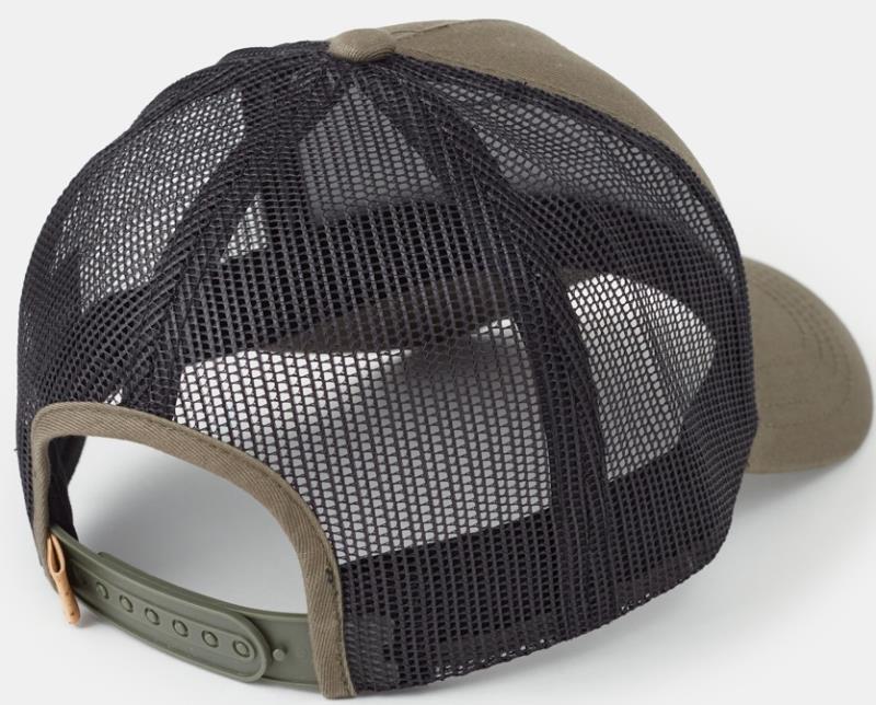 Mountain Patch Altitude Hat - Olive Night Green / Dark Ocean Blue 3