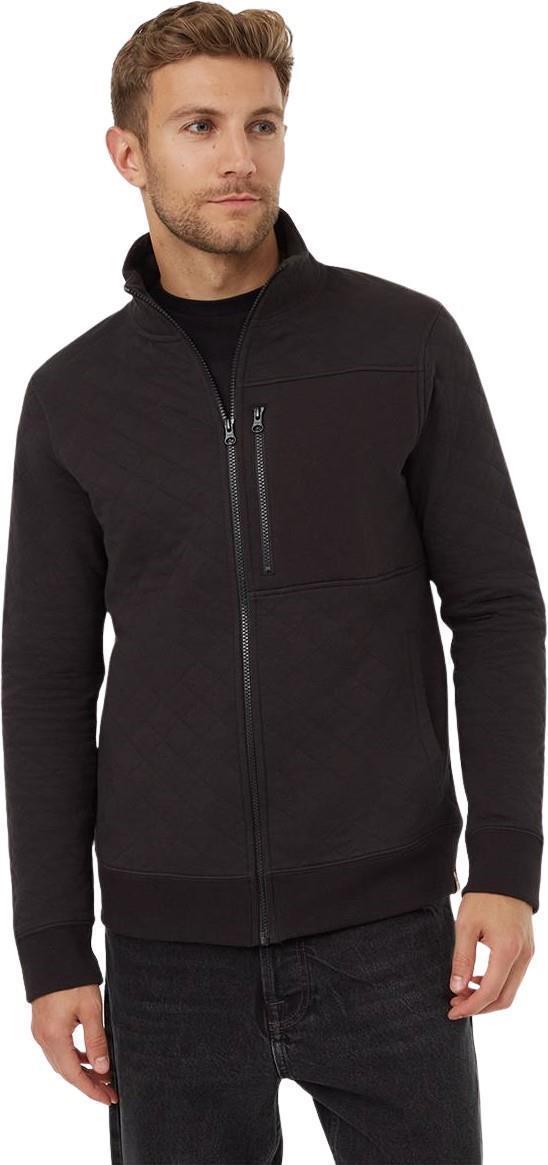 Quilted Full Zip - Mens - Meteorite Black 1