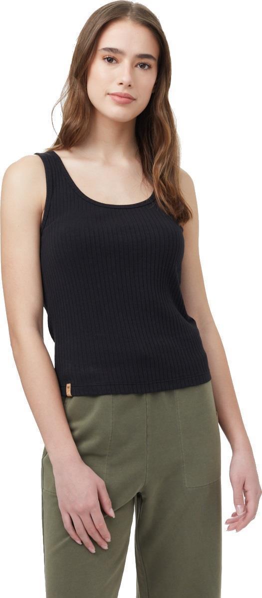 Rib Basic Cami - Womens - Meteorite Black 2