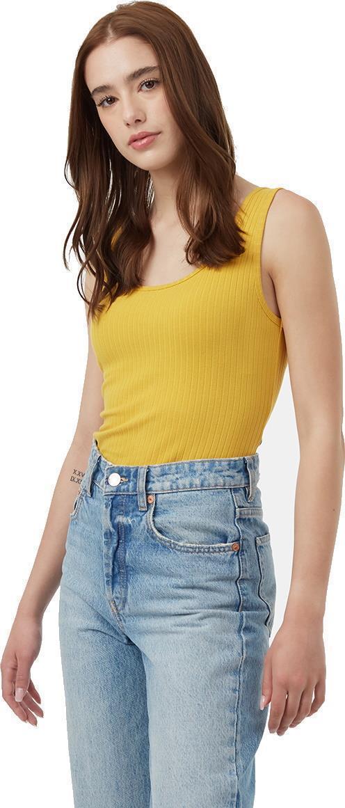 Rib Basic Cami - Womens - Yolk Yellow 2