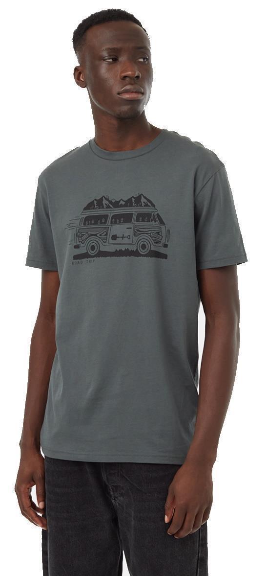 Road Trip T-Shirt - Mens - Urban Green / Meteorite Black 2