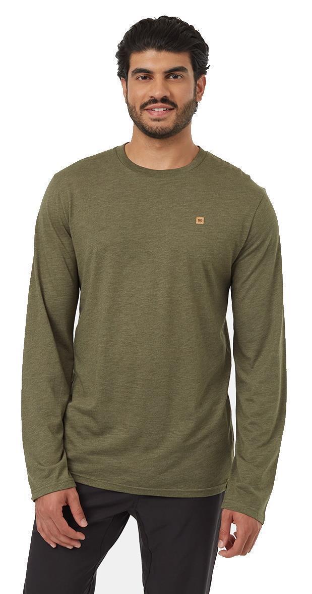 TreeBlend Classic LS - Mens - Olive Night Green Heather 1