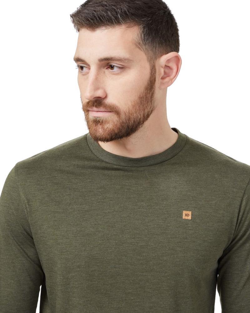 TreeBlend Classic LS - Mens - Olive Night Green Heather 7