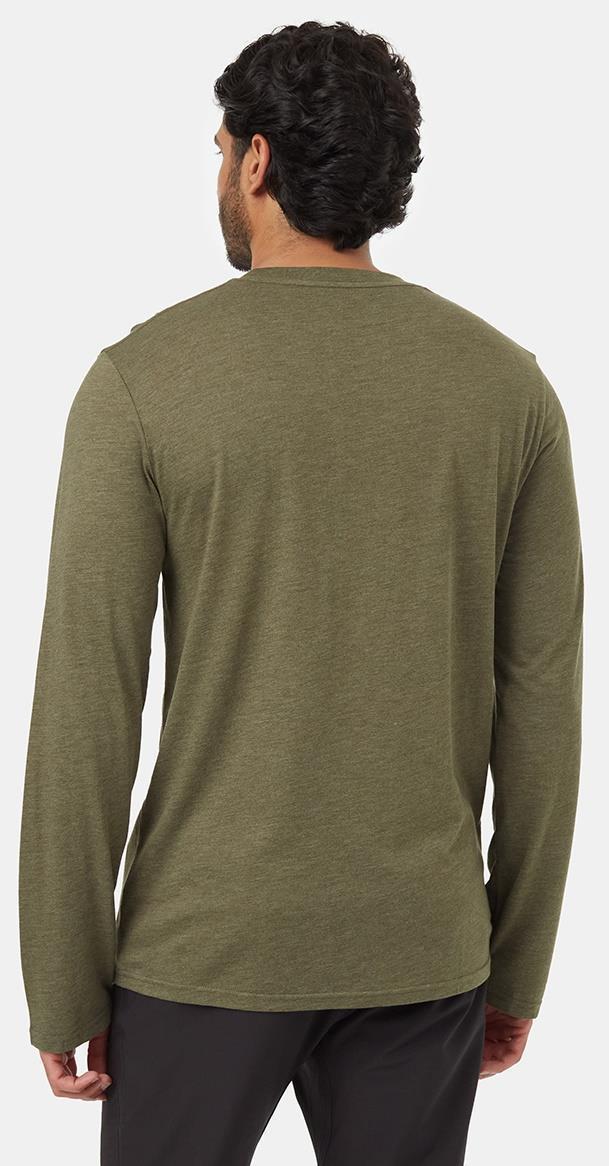 TreeBlend Classic LS - Mens - Olive Night Green Heather 4