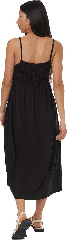 TreeBlend Sleeveless Smocked Dress - Meteorite Black 2