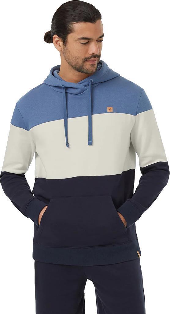 TreeFleece Blocked Reynard Hoodie - Mens - Canyon Blue / Sugar Pine / Midnight Blue 1