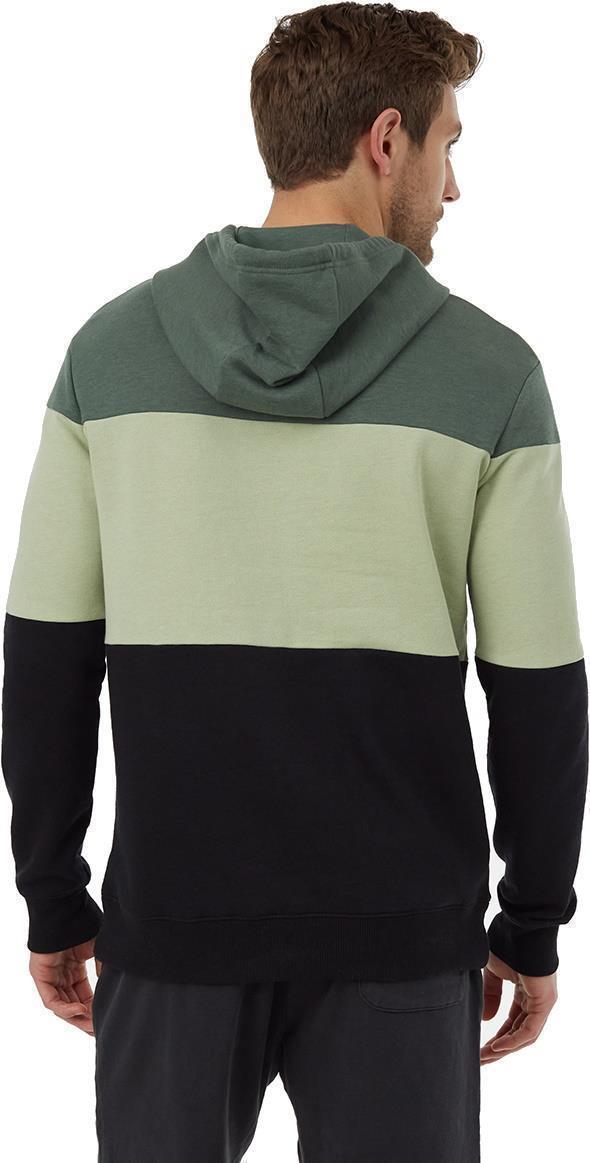 TreeFleece Blocked Reynard Hoodie - Mens - Dark Sage / Light Sage / Meteorite Black 2