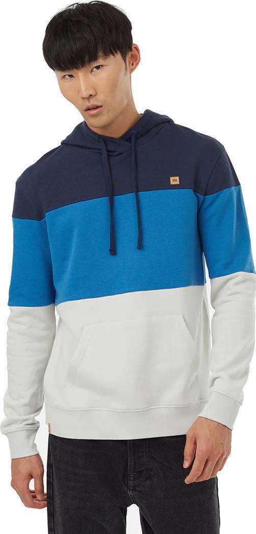 TreeFleece Blocked Reynard Hoodie - Mens - Dress Blue / Atlantic Blue / Silver Grey 1