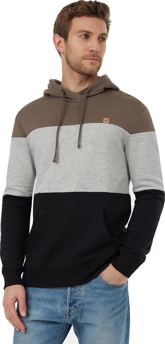 TreeFleece Blocked Reynard Hoodie - Mens - Falcon / Hi Rise Grey Heather / Meteorite Black 1