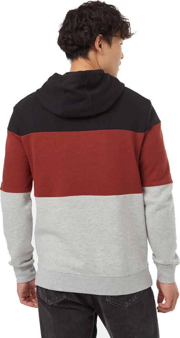 TreeFleece Blocked Reynard Hoodie - Mens - Meteorite Black / Spiced Apple / Hi Rise Grey Heat 2