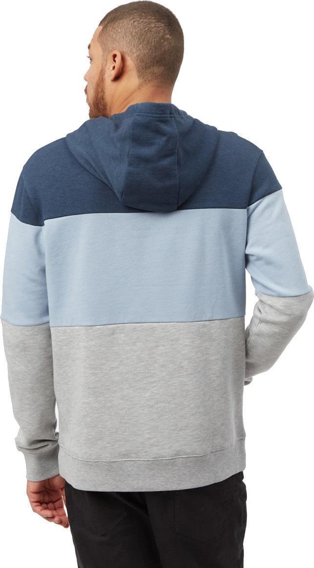 TreeFleece Blocked Reynard Hoodie - Mens - Moonlit Ocean / Blue Fog / Hi Rise Grey Heather 2