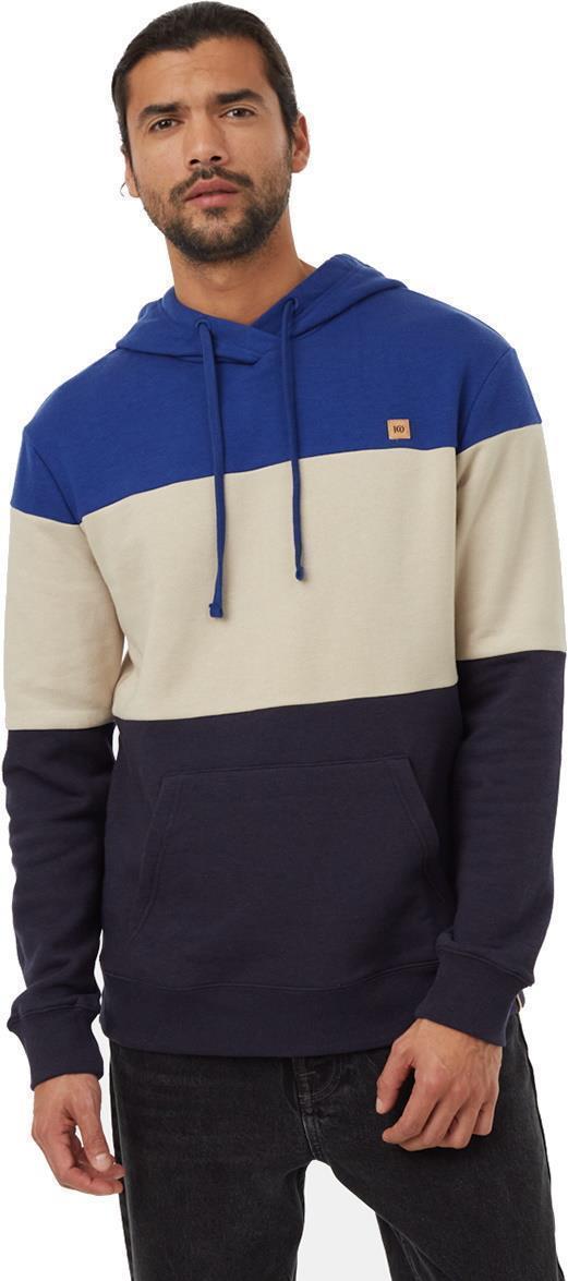 TreeFleece Blocked Reynard Hoodie - Mens - Sodalite Blue / Pale Oak / Midnight Blue 1