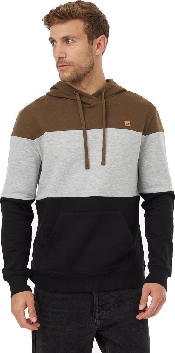 TreeFleece Blocked Reynard Hoodie - Mens - Uniform Green / Hi Rise Grey Heather / Meteorite B 1