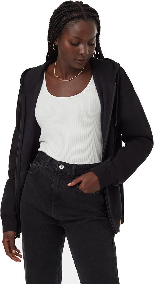 TreeFleece Relaxed Zip Hoodie - Womens - Meteorite Black 1